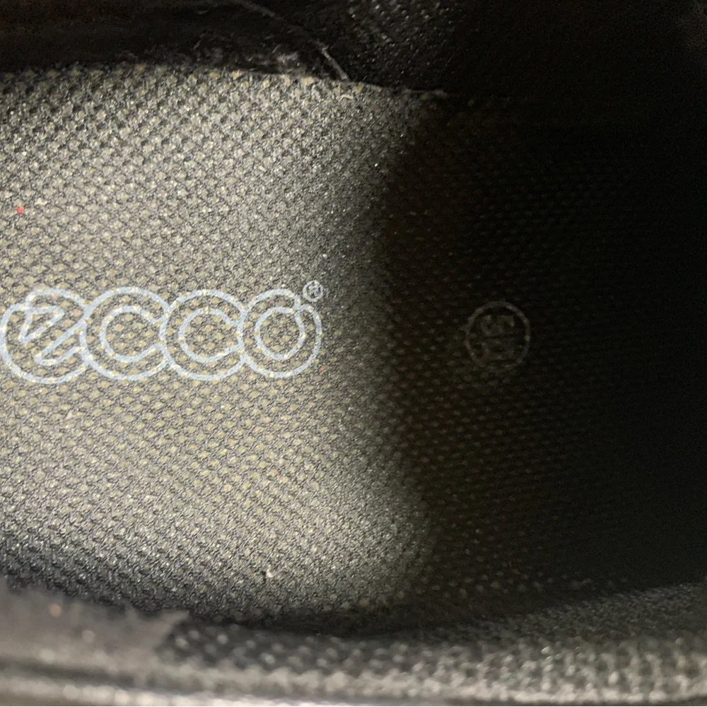 ECCO Metropole Amsterdam Black Leather Men's Dress Shoes 50
